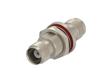 2502019-1 TE Connectivity Coaxial Adapter TNC Jack to Bulkhead Jack