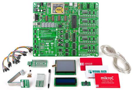 MIKROE-2005 MikroElektronika mikroLAB for PIC MCU Development Kit