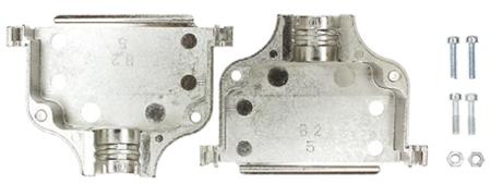 5745175-4 TE Connectivity Zinc Alloy D-sub Connector Backshell, 50 Way