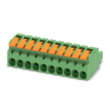 1110592 Phoenix Contact, 5.08mm Pitch, 10 Way, , Pluggable Terminal Block, Plug, Cable Mount, Push-In Termination,