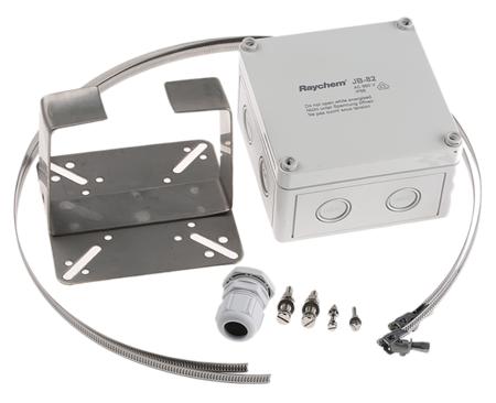 JB-82 nVent RAYCHEM Trace Heating Junction Box 75mm x 130mm x 130mm, -35 → +115 °C