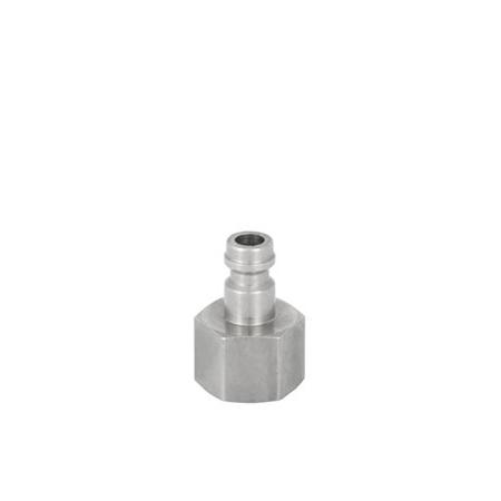 325-417 RS PRO Brass Female Pneumatic Quick Connect Coupling, M14 Female Threaded