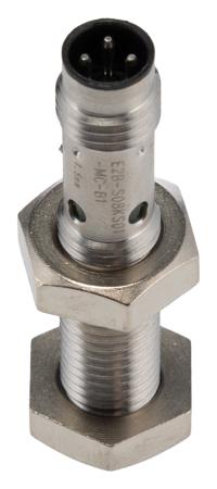 E2B-S08KS01-MC-B1 Omron M8 Inductive Proximity Sensor - Barrel, PNP Output, 1 mm Detection, IP67