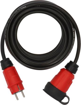 9161101100 brennenstuhl 10m 1 Socket Type E - French Extension Lead, 230 V, IP44