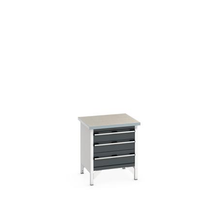 41002012-19V Bott 41002012.19V Sheet Steel Workbench, 840mm x 750mm x 750mm