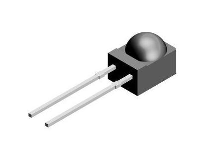 BPV22F Vishay  IR Si Photodiode, 60 °, Through Hole