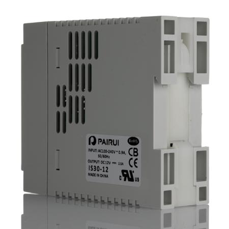 136-8305 AC-DC Switching Power Supply DIN Rail Power Supply, 30W, 12V dc/ 2.5A