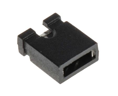 251-8682 RS PRO Shorting Link Female Straight Black Open Top 2 Way 1 Row 2.54mm Pitch