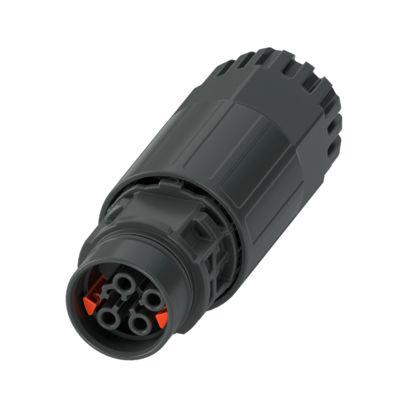 1308640 Phoenix Contact Connector, 4 Contacts, Cable Mount, Socket, Female, IP66, IP68, IP69, PRC 20 Series