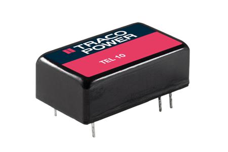 TEL 10-4822 TRACOPOWER TEL 10 DC-DC Converter, ±12V dc/ ±416mA Output, 36 → 75 V dc Input, 10W, Through Hole, +85°C Max Temp