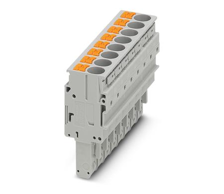 3061635 Phoenix Contact, 8.2 mm Pitch, PP-H 6/ 8, Pluggable Terminal Block, Plug, Push In Termination,