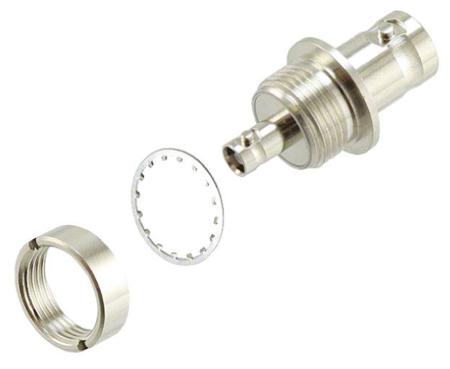 APH-HD-ISO-BNC Amphenol RF Straight 75Ω RF Adapter HD BNC Socket to BNC Socket 3GHz