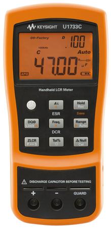 U1733C Keysight Technologies  Handheld LCR Meter 20mF, 200 MΩ, 2000H