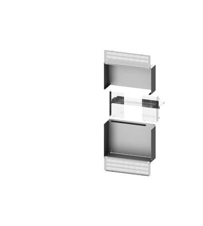 8PQ5000-5BA15 Siemens 8PQ Series Grey Sheet Steel Partition Panel, 2000mm H, 800mm W, 600mm D, for Use with 3WL Air Circuit Breaker