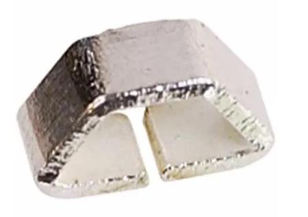 205-402 RS PRO Silver Miniature Test Clip