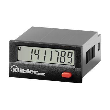 6.141.012.300 Kubler CODIX 141 Hour Meter, 7 Digit LCD, 10 → 30 V dc