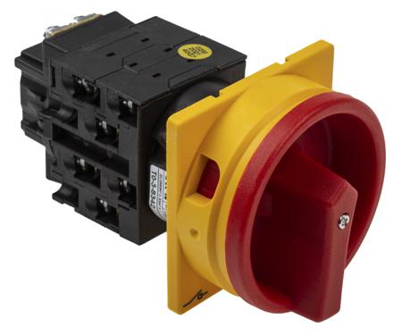 029382-T0-3-8342-EA-SVB Eaton 6 Pole Panel Mount Non-Fused Switch Disconnector - 20A Maximum Current, 6.5kW Power Rating, IP65