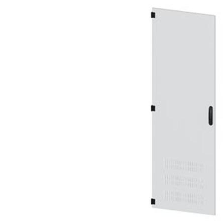 8MF1060-2UT15-2BA2 Siemens 8MF1 Series Steel RAL 7035 Ventilated Door, 2000mm H, 600mm W for Use with Sivacon 8MF1 Sytsem Cubicles