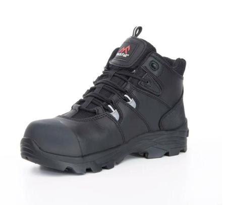 TC3000-07 Rockfall Rhyolite - TC3000 Black Fibreglass Toe Capped Men's Safety Boots, UK 7, EU 41