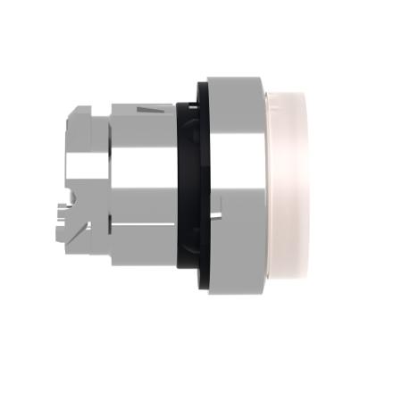 ZB4BW113 Schneider Electric XB4 Series, White Push Button Head, Spring Return, 22mm Cutout