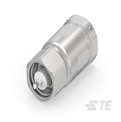 2441524-1 Linx 2441 Series, Plug Cable Mount Circular Coaxial Connector, Wire Termination, Straight Body
