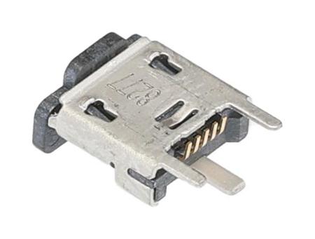 1051330001 Molex Straight, SMT, Socket- Single Port Type Micro B 2.0 USB Connector