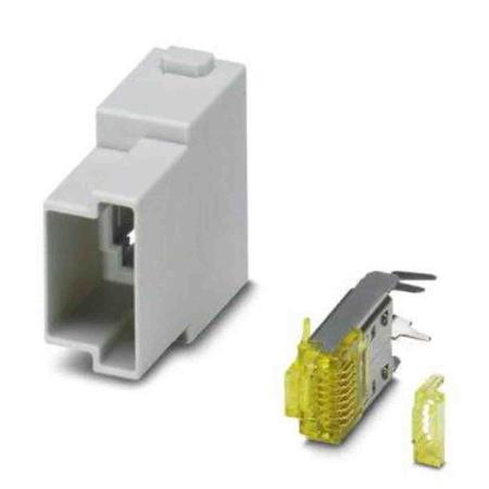 1419887 Phoenix Contact Heavy Duty Power Connector Module, 1A, Male, HC Series, 1x RJ45 Contacts