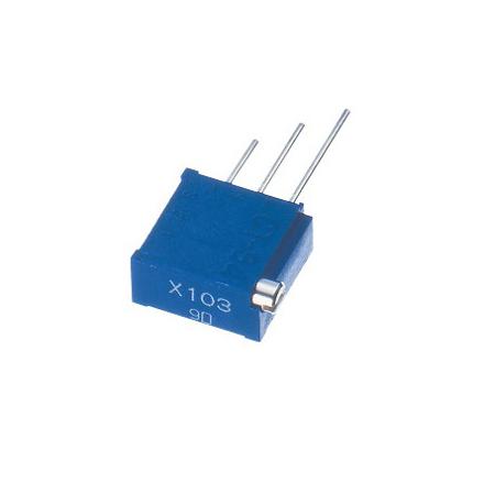 CT-94EX502 Through Hole Trimmer Potentiometer 0.5W Side Adjust Nidec Components