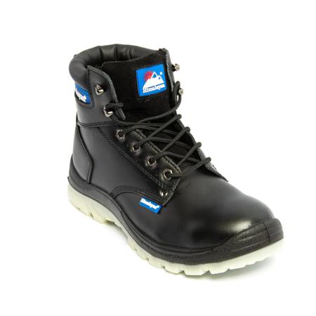 2600BK060 Himalayan 2600 Black Steel Toe Capped Unisex Safety Boots, UK 6, EU 40