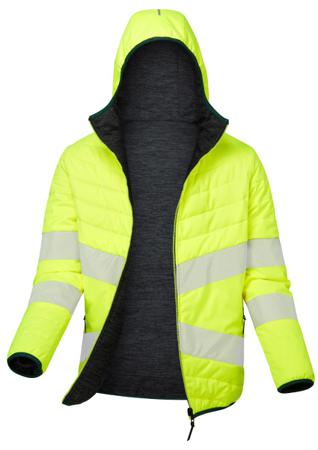 LFE912-4XL PULSAR LFE912 Yellow Men Hi Vis Jacket, 4XL