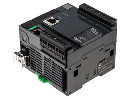 TM221CE16T Schneider Electric Modicon M221 Series PLC CPU, Digital Output, 9-Input, Discrete Input