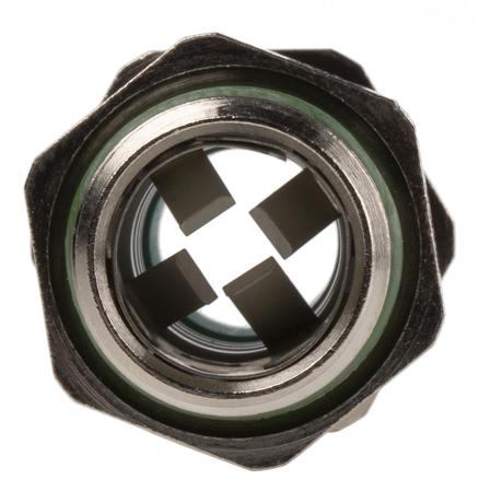 53112531 Lapp M16 x 1.5 Nickel Plated Brass, IP68 Cable Gland