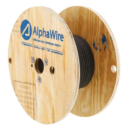 9059B BK005 Alpha Wire Alpha Essentials Coaxial Cable Series, RG59B/U Coaxial, Unterminated 75 Ω