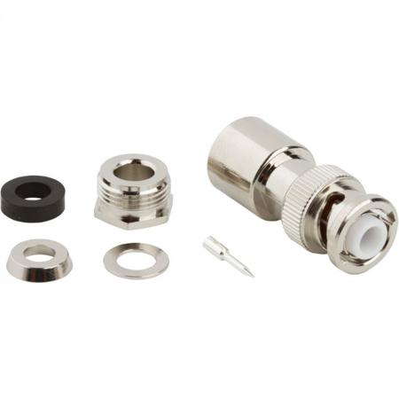 000-28000 Amphenol RF, Plug Cable Mount MHV Connector, Clamp Termination, Straight Body