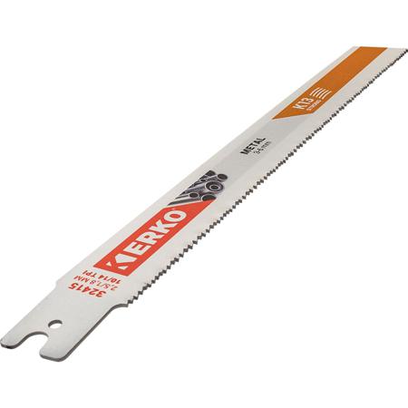 32415-B ERKO, 10, 14 Teeth Per Inch Steel 250mm Cutting Length Reciprocating Saw Blade, Pack of 25