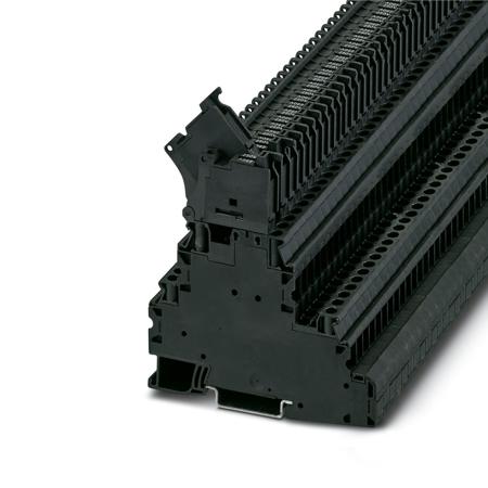 3214368 Phoenix Contact   UT 4 - L/HESILA Series Black, 4mm², Double-Level