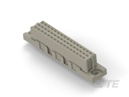 8-1393640-3 TE Connectivity, 8-139 2.54mm Pitch Connector Backplane Connector, Receptacle, Vertical, 16 Column, 3 Row, 48 Way,