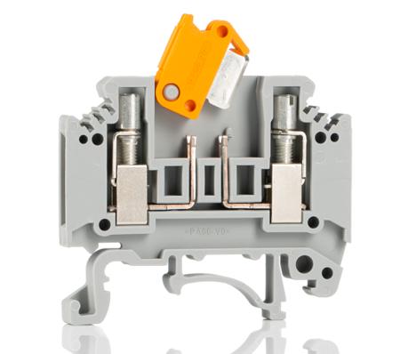 3104013 Phoenix Contact  MTK-P/P Series Grey, 0.2 → 2.5mm², Single-Level, Screw Termination