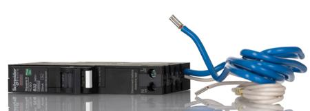 QO132B10RCBO30F Schneider Electric RCBO, 32A Current Rating, 1P Poles, 30mA Trip Sensitivity, Type B, Square D Range