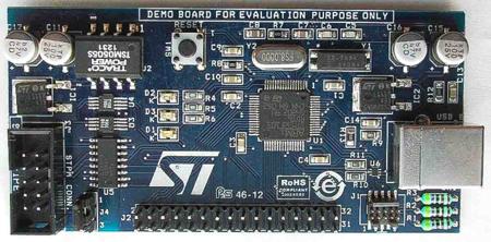 STEVAL-IPE023V1 STMicroelectronics Interface Board Power Management for STM32F103RDT6, USBLC6-2P6 for STPMxx Family of Energy Meter ICs