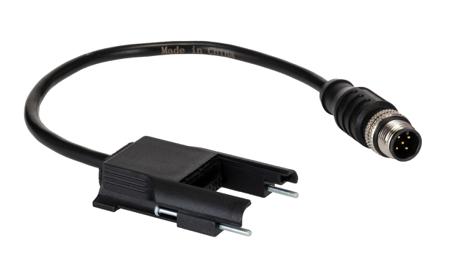 2TLA022315R0100  M12-C02PT2T ABB M12 to M12 Sensor Actuator Cable