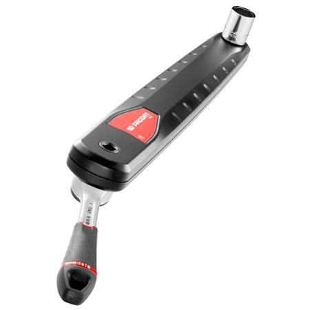 R-161BPB Facom 1/4 in Socket Wrench, Square Drive With Ratchet Handle