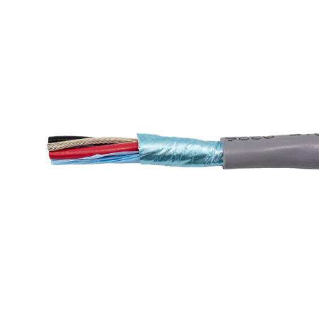 1213C SL001 Alpha Wire Alpha Essentials Communication & Control Control Cable, 3 Cores 24 AWG, Screened, 305 m, Grey Polyvinyl
