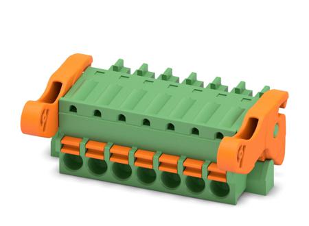 1817479 Phoenix Contact, 3.81mm Pitch, FK-MCP 1.5/ 7-ST-3.81-LR, 7 Way, , Pluggable Terminal Block, Plug, Cable Mount, Spring