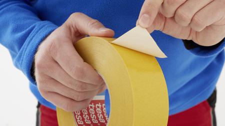 04970-00149-00 Tesa tesa fix Series 4970 White Double Sided Plastic Tape, 225 Thick, 13,6 N/cm, PVC Backing, 15mm x 50m