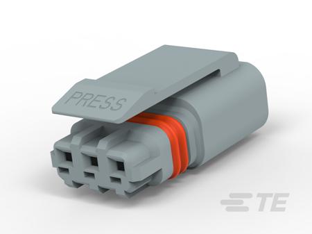 4-2834074-3 TE Connectivity SlimSeal Series Ballast Connector, 3-Pole, Male, 3-Way, Cable Mount, 5A