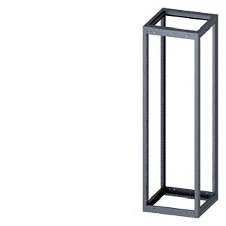 8MF1066-2GS40 Siemens 8MF1 Series RAL 7035 Steel Support Frame, 2000mm H, 600mm W, 600mm D, 2000mm L For Use With Standard Empty