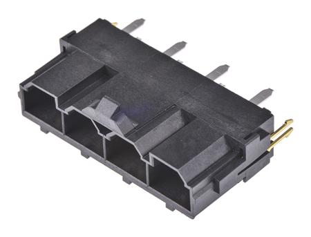 42819-4223 Molex Mini-Fit Sr Series Straight Through Hole PCB Header, 4 Contact(s), 10 mm Pitch, 1 Row, Shrouded