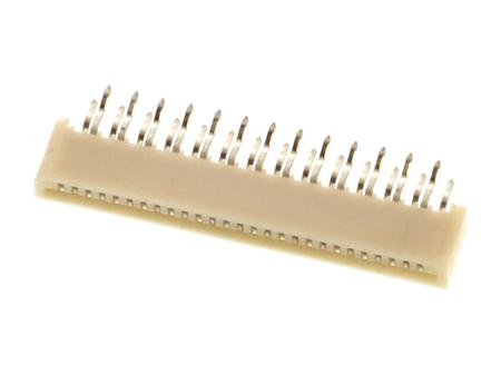 52806-2710 Molex, 52806,  0.3mm Pitch 27 Way Right Angle FPC Connector, Bottom