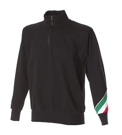 988263-XL-BLACK JRC 988263 Black 100% Cotton Sweat Shirt XL